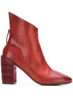 Marsèll ботильоны с вырезной деталью и молнией сзади