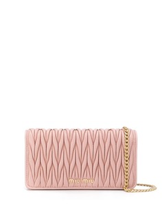 Miu Miu стеганая сумка через плечо
