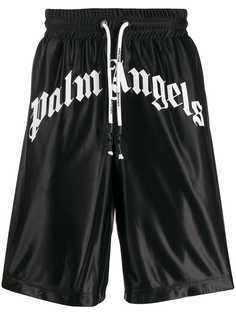 Palm Angels спортивные шорты с логотипом