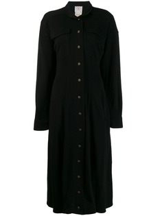 Fendi Pre-Owned платье-рубашка 1980-х годов