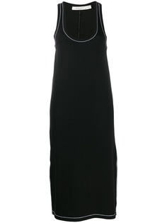 Rag & Bone платье с контрастной строчкой