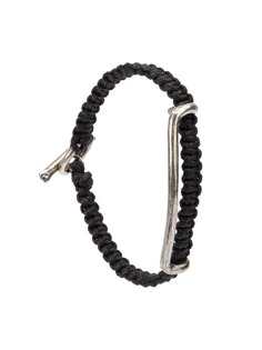 Tobias Wistisen side bar macrame bracelet