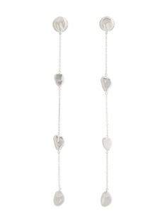 Meadowlark pebble chain drop earrings