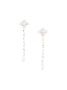 Karen Walker серьги Vermeer Pearl