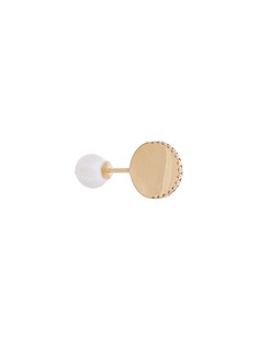 Delfina Delettrez 18kt gold ABC Stud Pearl earring