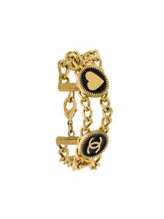 Chanel Pre-Owned браслет с двойной цепочкой