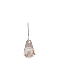 Vibe Harsløf Hand & Pearl earring