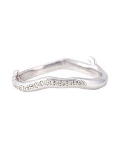 Shaun Leane серебряное кольцо Cherry Blossom с бриллиантами