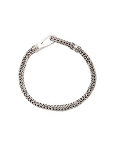 John Hardy Silver Classic Chain Bracelet with Hook Clasp
