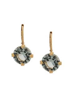 Wouters & Hendrix green crystal earrings