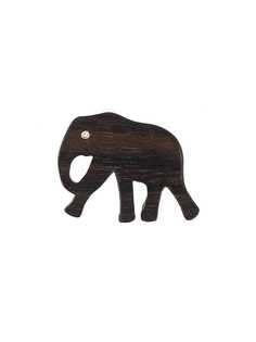Marc Alary подвеска Elephant из желтого золота с бриллиантом