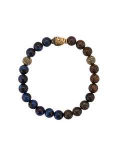 Nialaya Jewelry эластичный браслет с камнями
