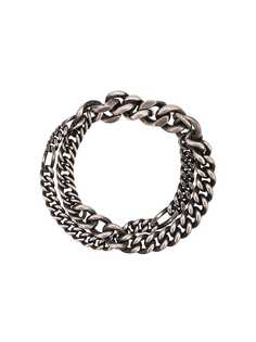 WERKSTATT:MÜNCHEN double chain bracelet