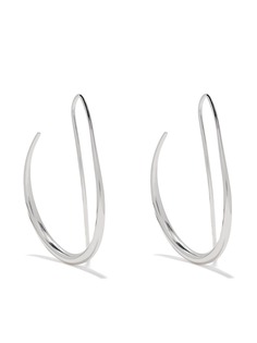 Georg Jensen серебряные серьги-кольца Offspring