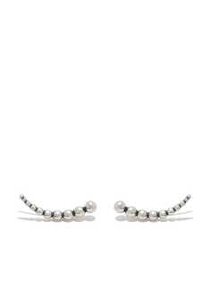 Georg Jensen серебряные серьги Moonlight Grapes