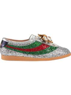 Gucci кроссовки Falacer с блестками