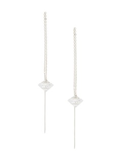 E.M. embellished drop earrings