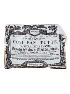 Fornasetti пепельница Cosi Fan Tutte
