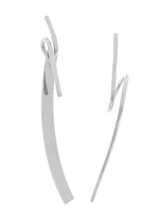 Wouters & Hendrix серьги Technofossils Wind асимметричного дизайна