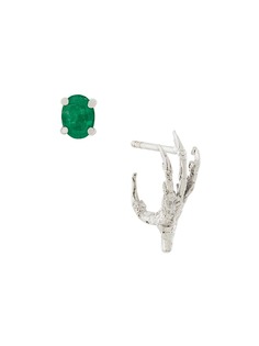Wouters & Hendrix Gold серьги в виде лапы ворона