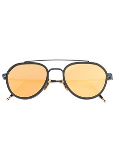 Thom Browne Eyewear солнцезащитные очки "авиаторы"