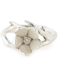 Shaun Leane серебряное кольцо Cherry Blossom с бриллиантом