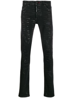 Philipp Plein джинсы прямого кроя с логотипом