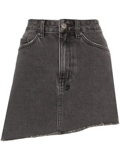 Ksubi юбка мини с асимметричным подолом