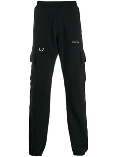 Off-White спортивные брюки с эластичным поясом