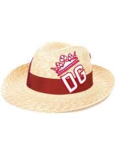Dolce & Gabbana шляпа с вышитым логотипом