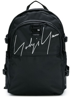 Yohji Yamamoto рюкзак с вышитой подписью