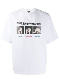Marcelo Burlon County Of Milan футболка с принтом