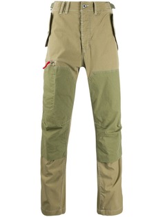 G-Star Raw Research брюки в технике пэчворк