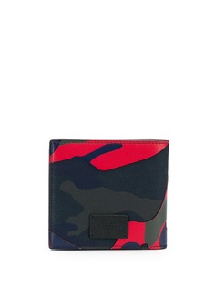 Valentino бумажник Valentino Garavani с камуфляжным принтом