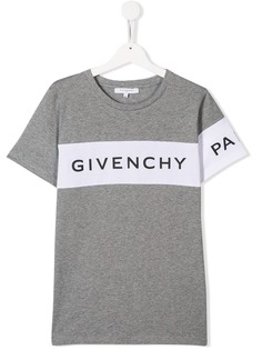 Givenchy Kids футболка с логотипом