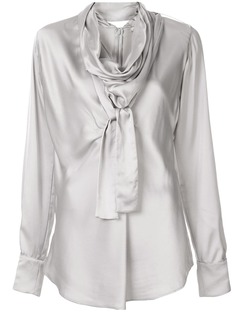 Nina Ricci блузка с завязкой