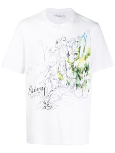 Brioni футболка с принтом