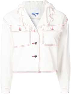 SJYP джинсовая куртка с капюшоном