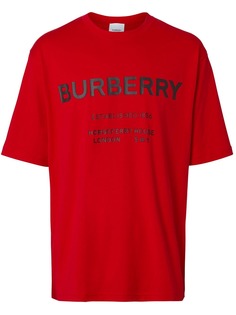 Burberry футболка с принтом Horseferry