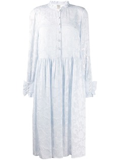 Baum Und Pferdgarten платье миди с цветочной вышивкой