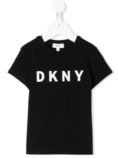 Dkny Kids футболка с принтом логотипа