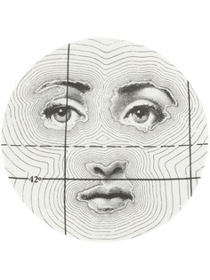 Fornasetti тарелка с принтом лица