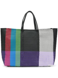 Truss Nyc сумка-шоппер дизайна "колор-блок"