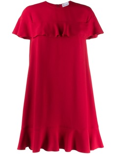 Red Valentino платье с оборками