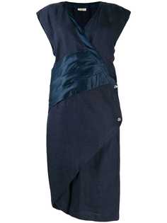 Versace Pre-Owned платье 1980-х годов асимметричного кроя