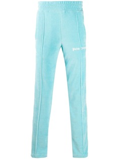 Palm Angels спортивные брюки из шенилла