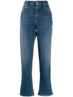 Brunello Cucinelli джинсы бойфренды с завышенной талией