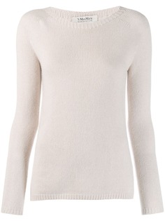 S Max Mara джемпер с круглым вырезом