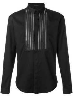 Unconditional front zip panel shirt