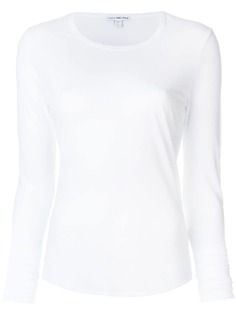 James Perse топ с вырезом ковш